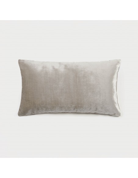 Cojín rectangular 30x50 terciopelo brillo - funda + relleno