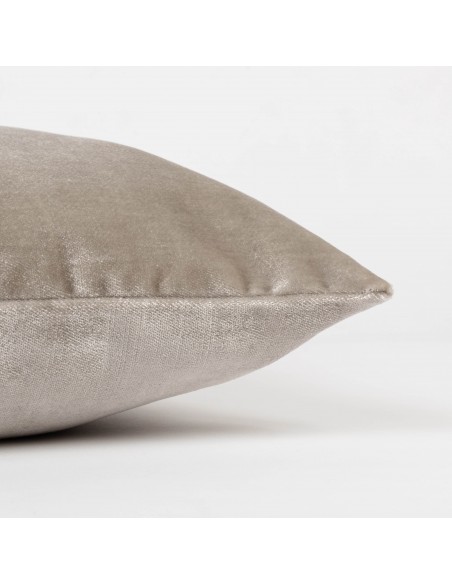 Cojín rectangular 30x50 terciopelo brillo - funda + relleno