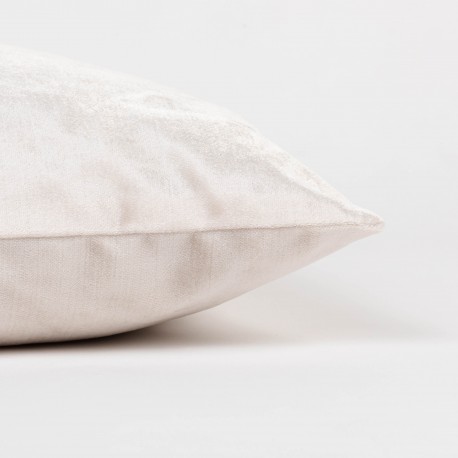 Cojín cuadrante terciopelo brillo 50x50 - funda + relleno