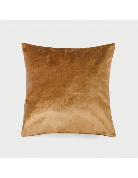 Cojín cuadrante terciopelo brillo 50x50 - funda + relleno