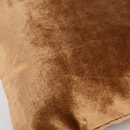 Cojín cuadrante terciopelo brillo 50x50 - funda + relleno
