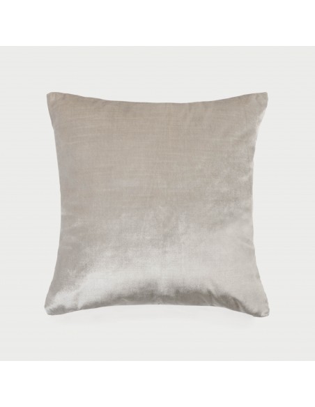 Cojín cuadrante terciopelo brillo 50x50 - funda + relleno
