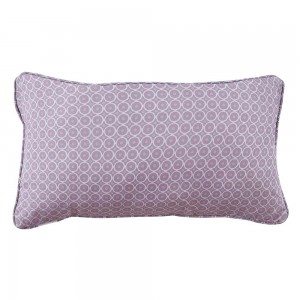 Cojín rectangular 30x50cm Evora malva - Funda + Relleno 2