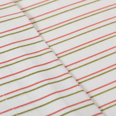 Juego de sábanas algodón Raya Dula