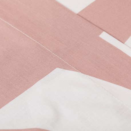 Juego de sábanas algodón Martineli malva