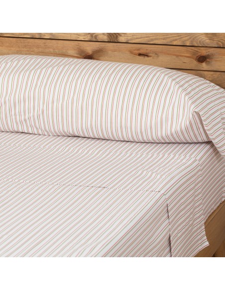 Juego de sábanas algodón Raya Dula