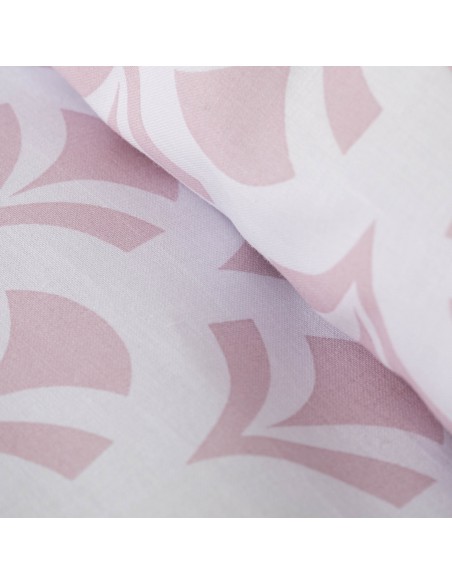 Funda nórdica algodón Etea malva