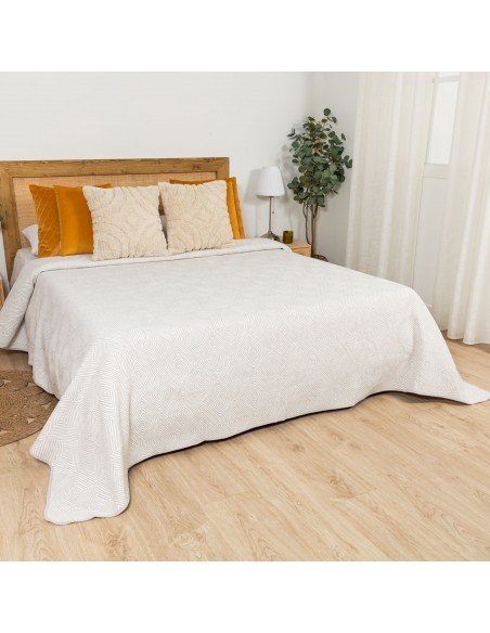 Colcha doble tela jacquard Julia