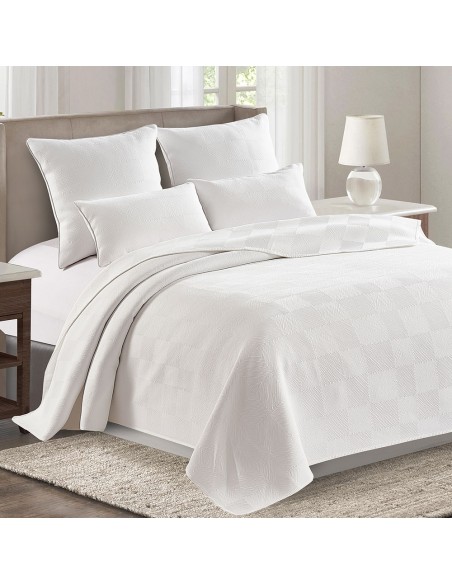 Colcha doble tela jacquard Julia