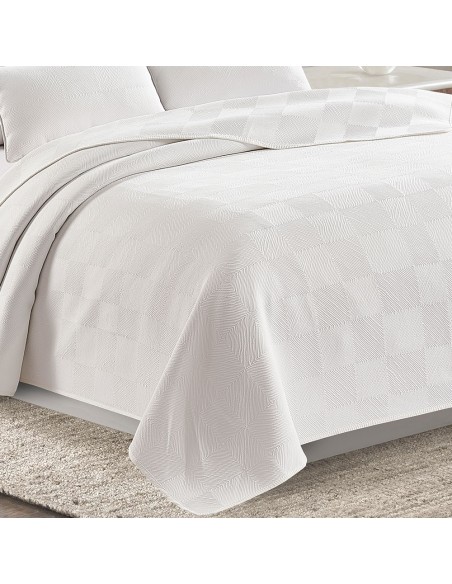 Colcha doble tela jacquard Julia