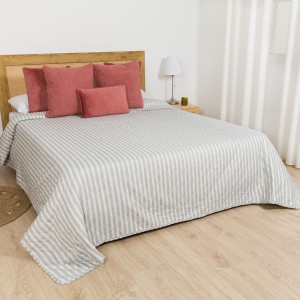 Colcha bouti Raya Marsella gris