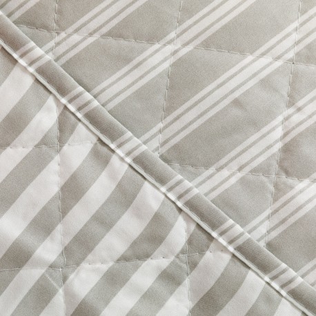 Colcha bouti Raya Marsella gris