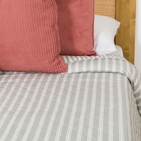 Colcha bouti Raya Marsella gris