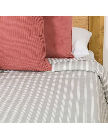 Colcha bouti Raya Marsella gris