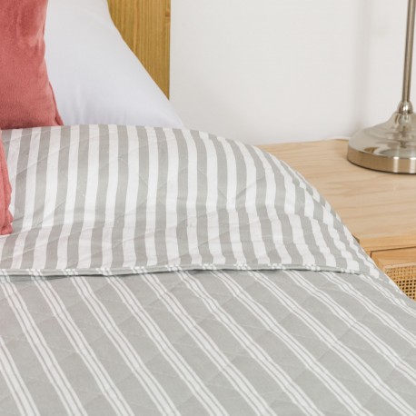 Colcha bouti Raya Marsella gris