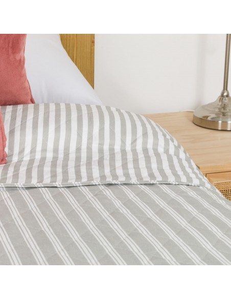 Colcha bouti Raya Marsella gris