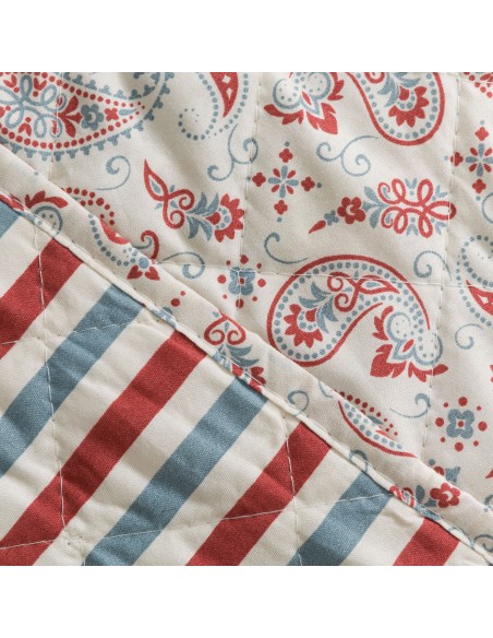 Colcha bouti Campiña indigo