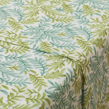 Juego de sábanas algodón Zafra verde