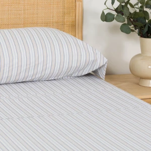 Juego de sábanas algodón Raya Bill