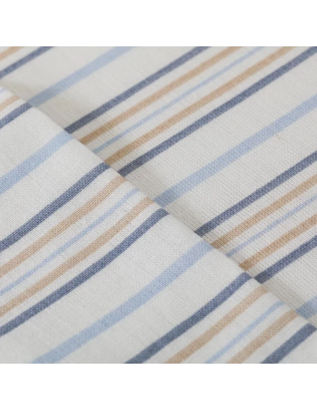 Juego de sábanas algodón Raya Bill