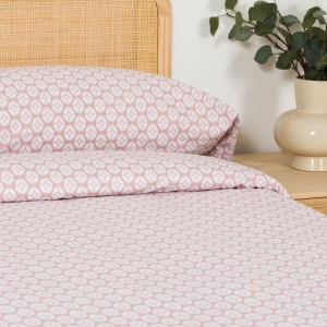 Funda nórdica algodón Fatuo malva