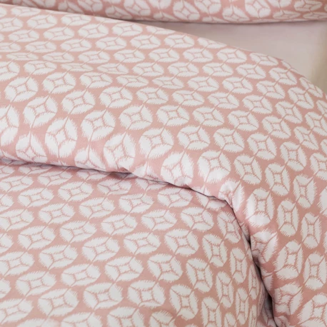 Funda nórdica algodón Fatuo malva