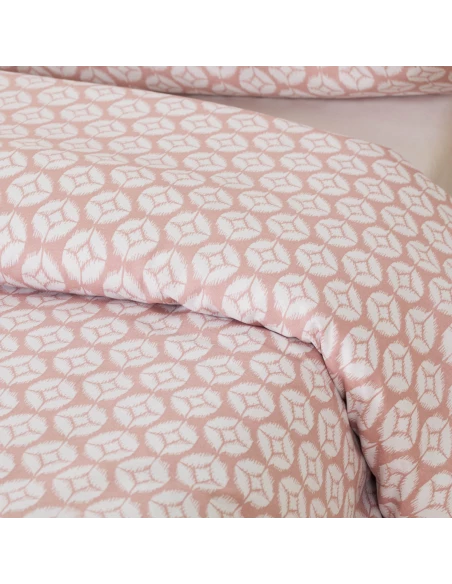 Funda nórdica algodón Fatuo malva