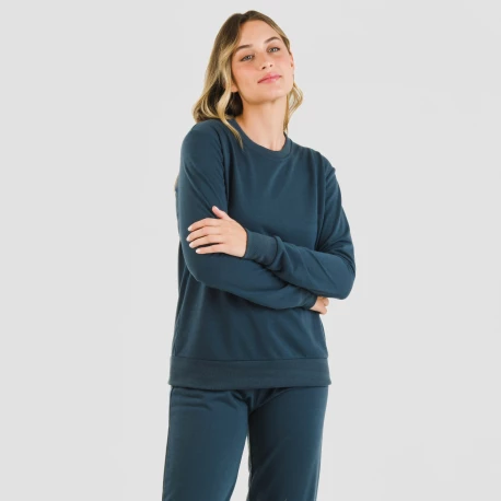 Sudadera basica deportiva mujer