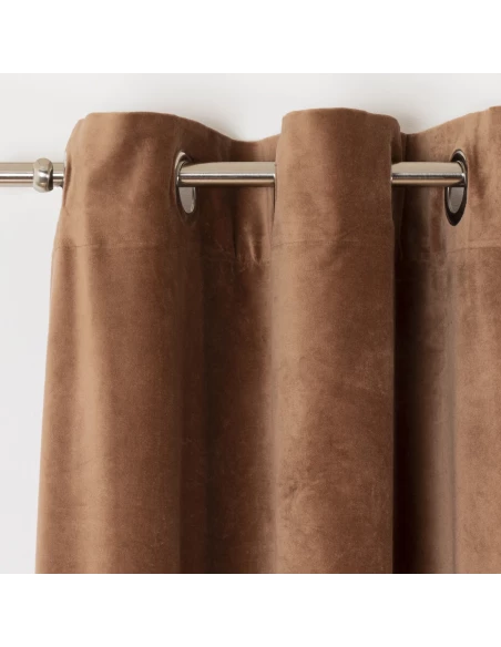 Cortina Terciopelo algodón lisa