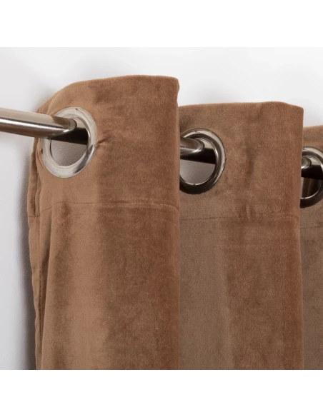 Cortina Terciopelo algodón lisa