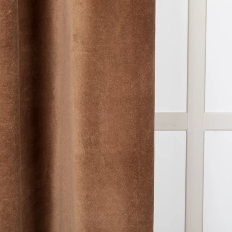 Cortina Terciopelo algodón lisa