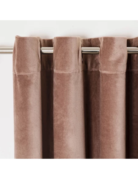 Cortina Terciopelo algodón lisa