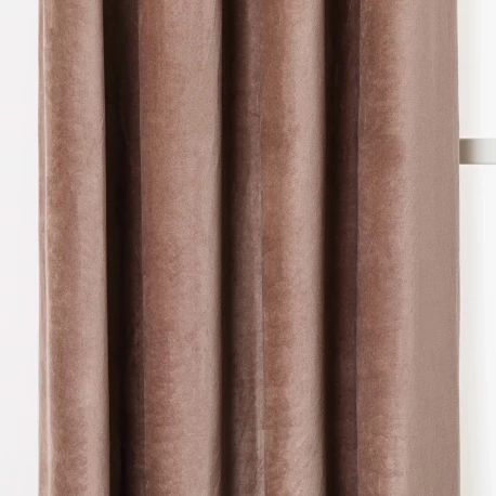 Cortina Terciopelo algodón lisa