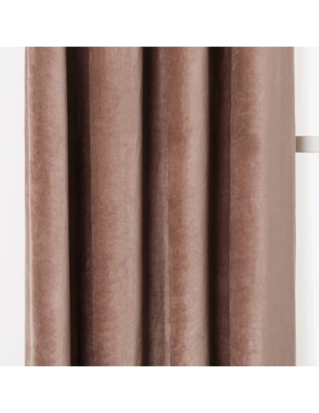 Cortina Terciopelo algodón lisa