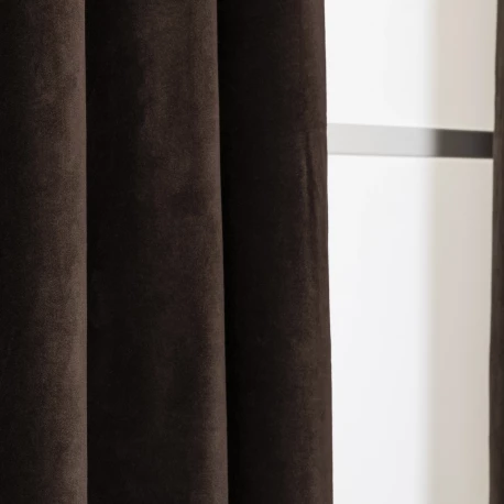 Cortina Terciopelo algodón lisa