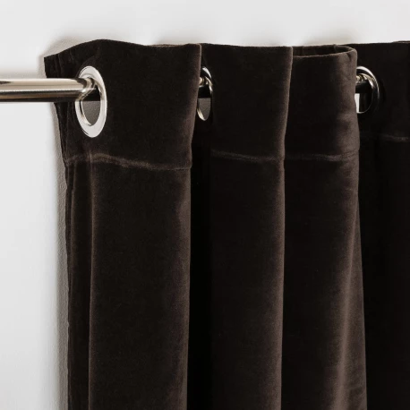 Cortina Terciopelo algodón lisa