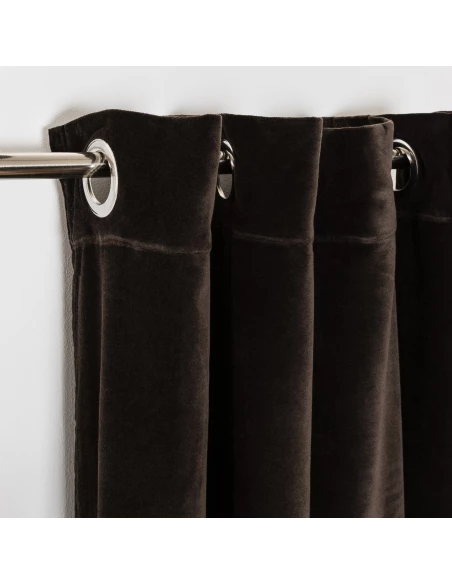 Cortina Terciopelo algodón lisa