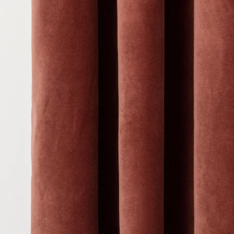 Cortina Terciopelo algodón lisa