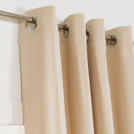 Cortina Terciopelo algodón lisa