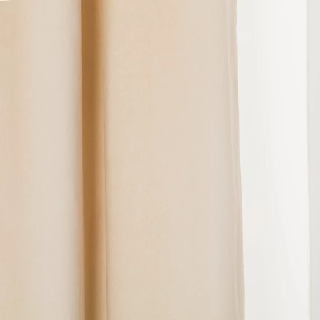 Cortina Terciopelo algodón lisa