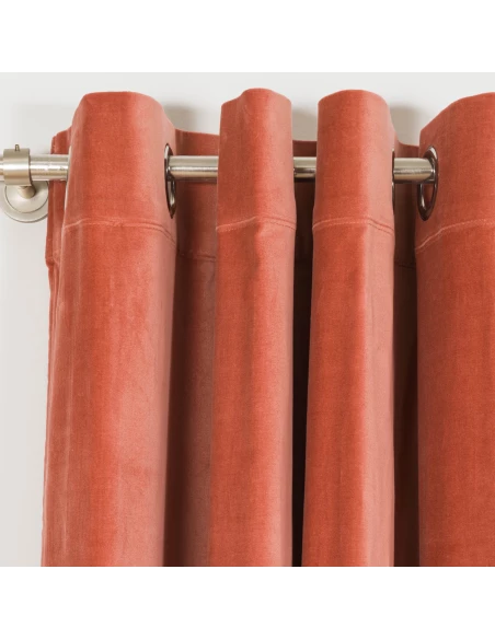 Cortina Terciopelo algodón lisa