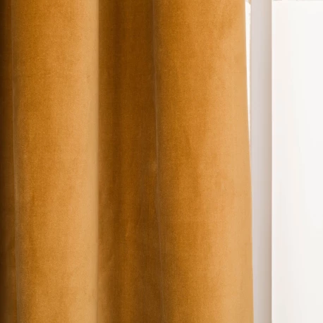Cortina Terciopelo algodón lisa