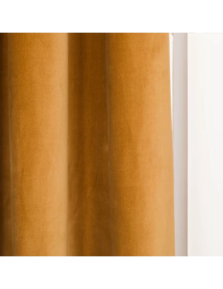 Cortina Terciopelo algodón lisa