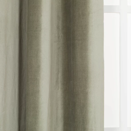 Cortina Terciopelo algodón lisa