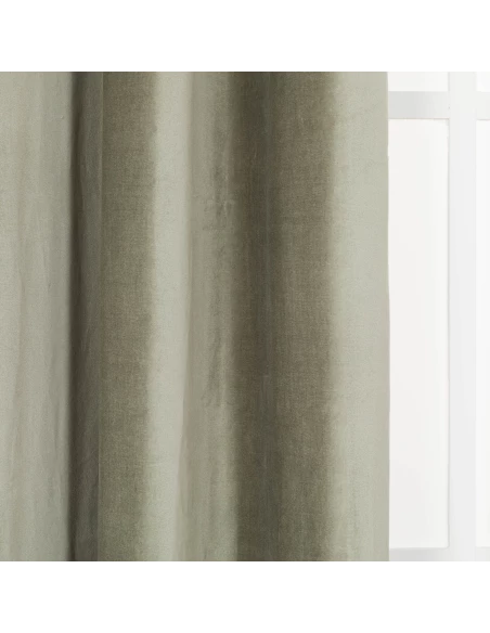 Cortina Terciopelo algodón lisa