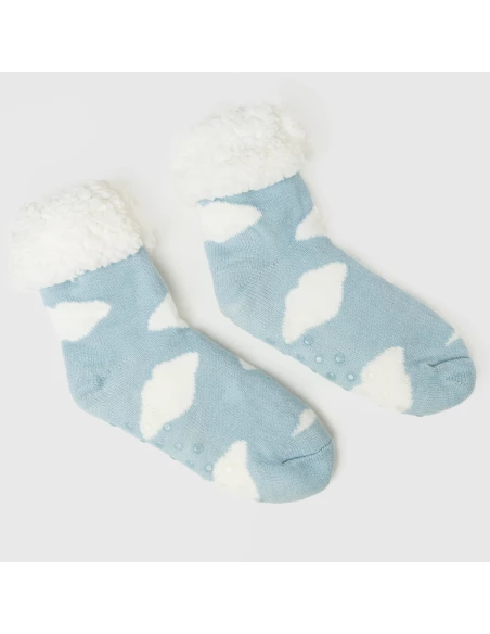 Calcetines mujer Nubecita celeste