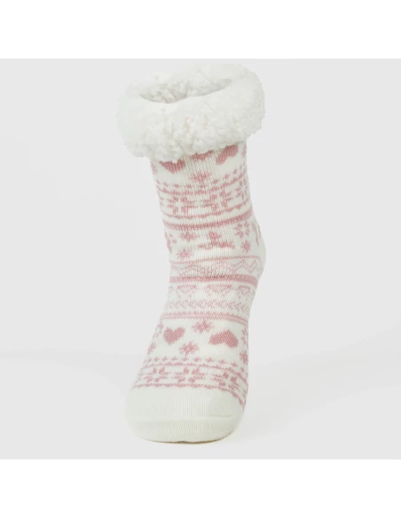 Calcetines mujer Candy malva rosa