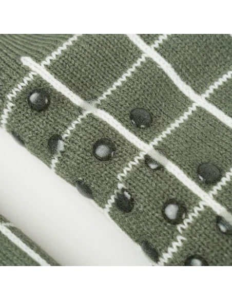 Calcetines hombre Cuadro Pruden verde caceria