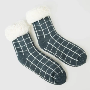 Calcetines hombre Cuadro Pruden azul azafata 2