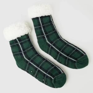 Calcetines hombre Cuadro Ruz azul marino 2